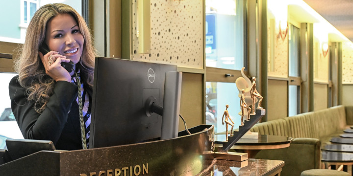 Freundliches Personal